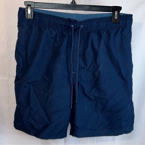 George Swim Trunks Above the Knee Pull on Elastic Waist Shorts Mesh Lined Shorts - Picture 4 of 8